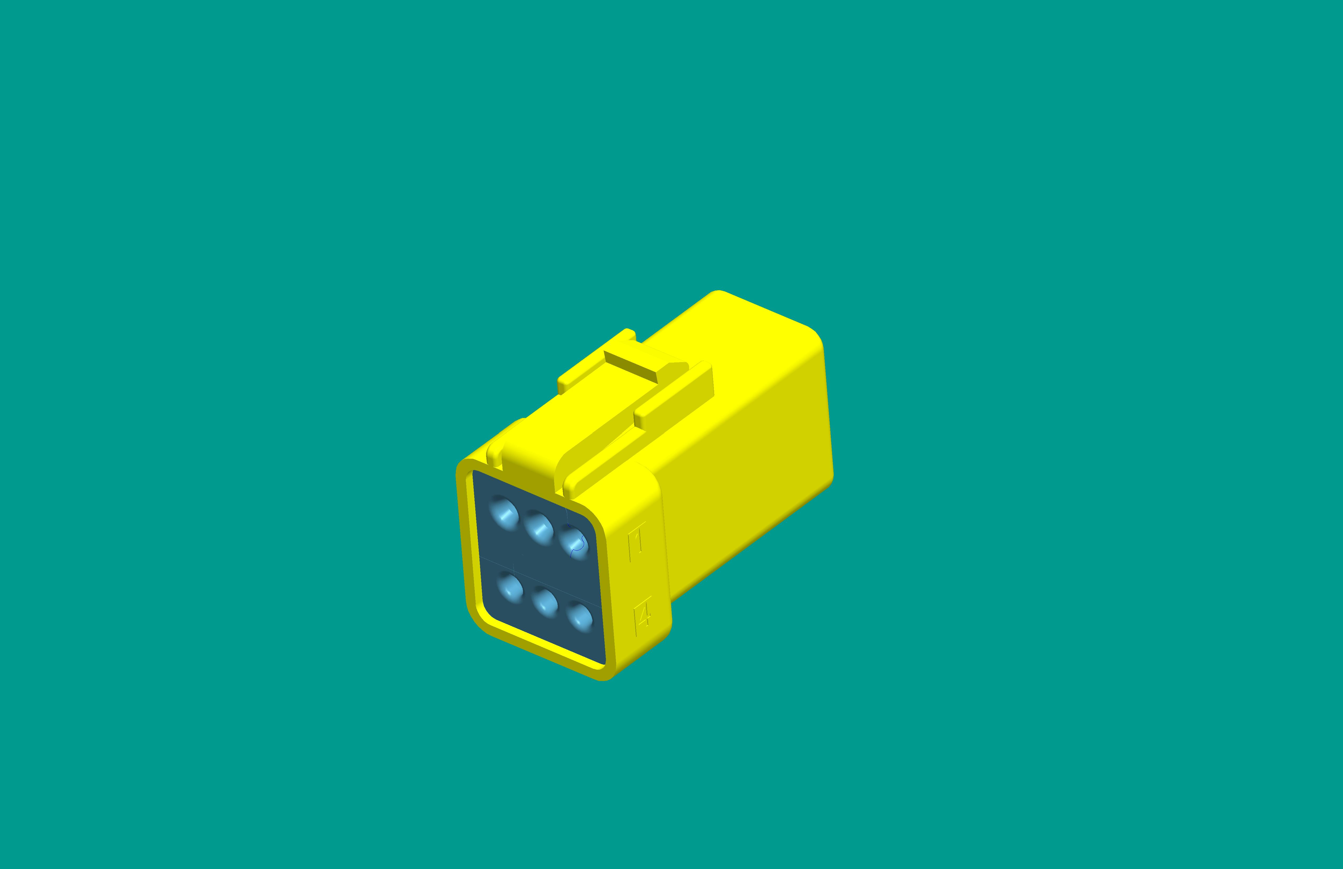 JWPF-2×3P組件黃色