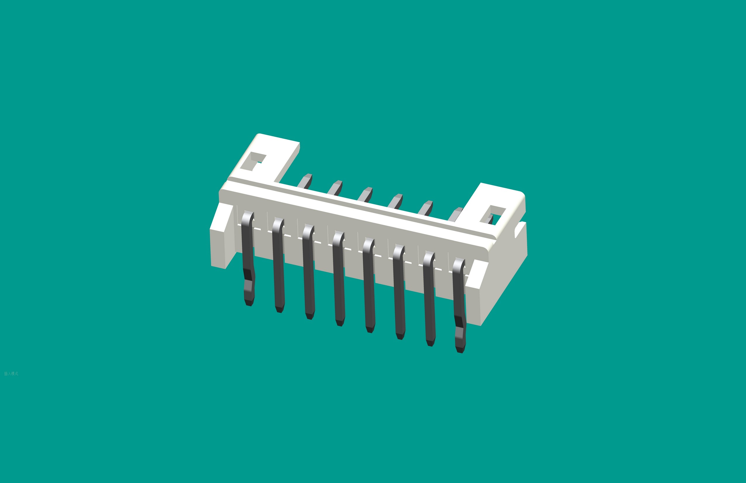 PH-8QA(有保護腳）白色普通PA66