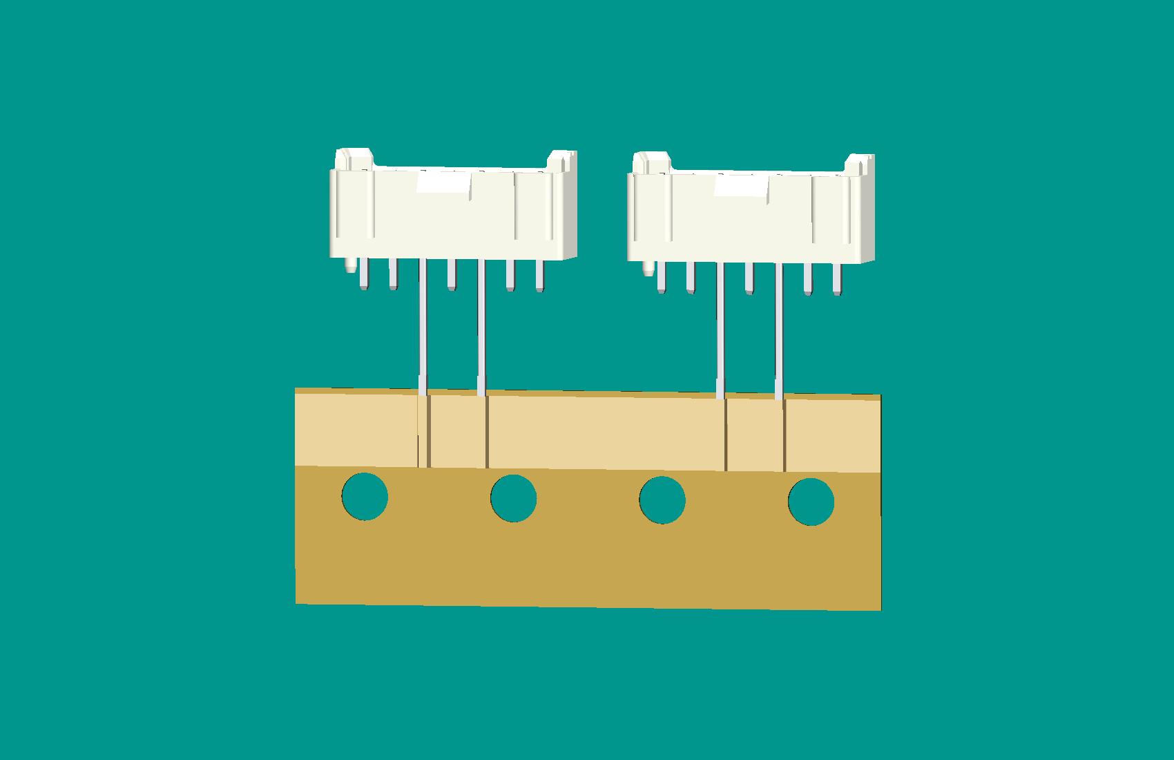 XH-7A(反定位)全包編帶立式針座白色/(3、5長針)普通PA66
