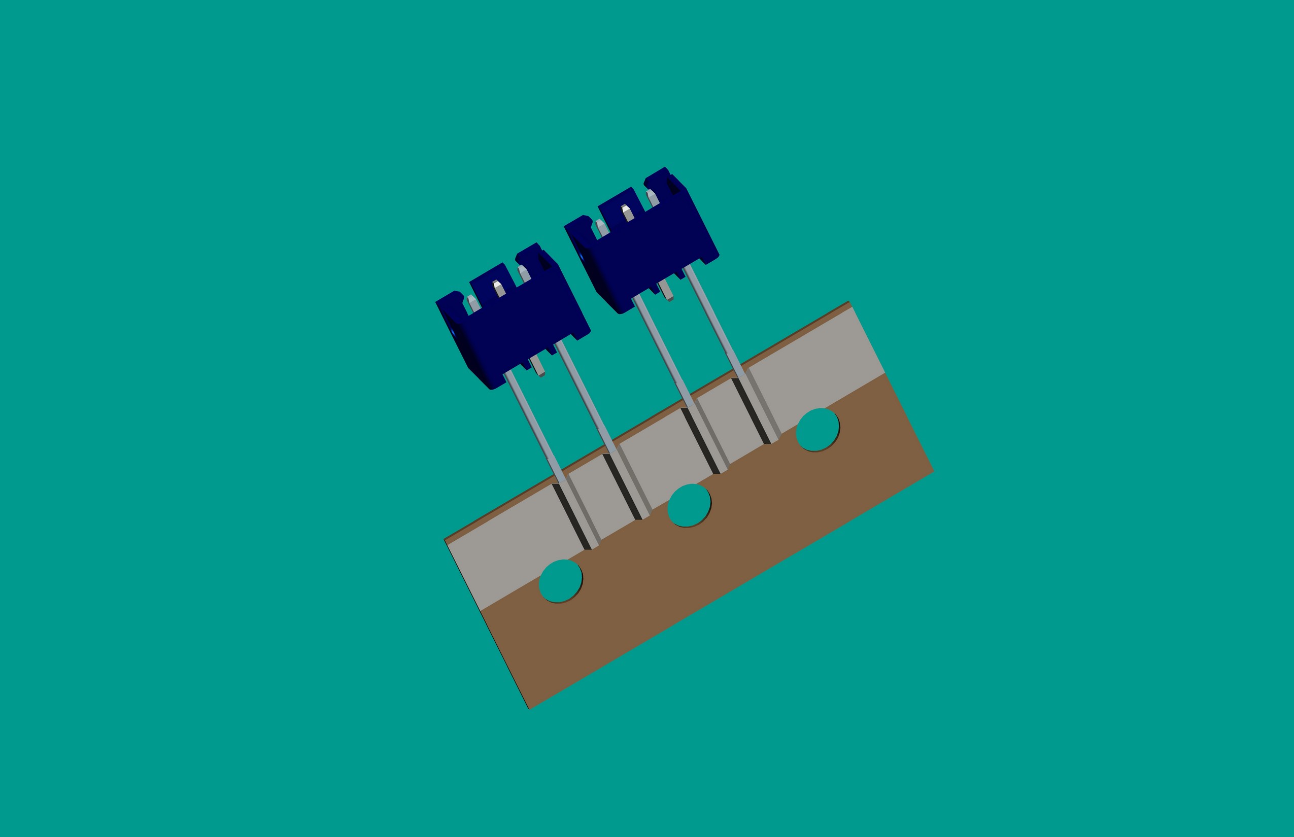 XH-3A編帶針座藍色（高灼熱絲）/間距12.7mm,反向,12mm
