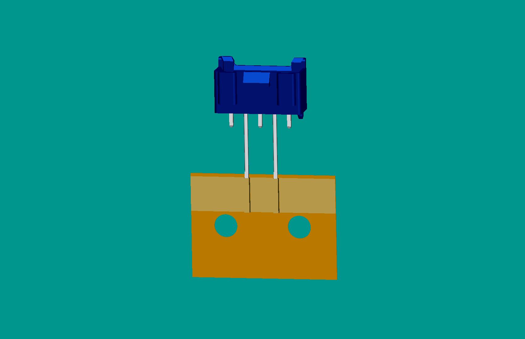 XH-5A全包編帶立式針座藍色/(2、4長針)普通PA66