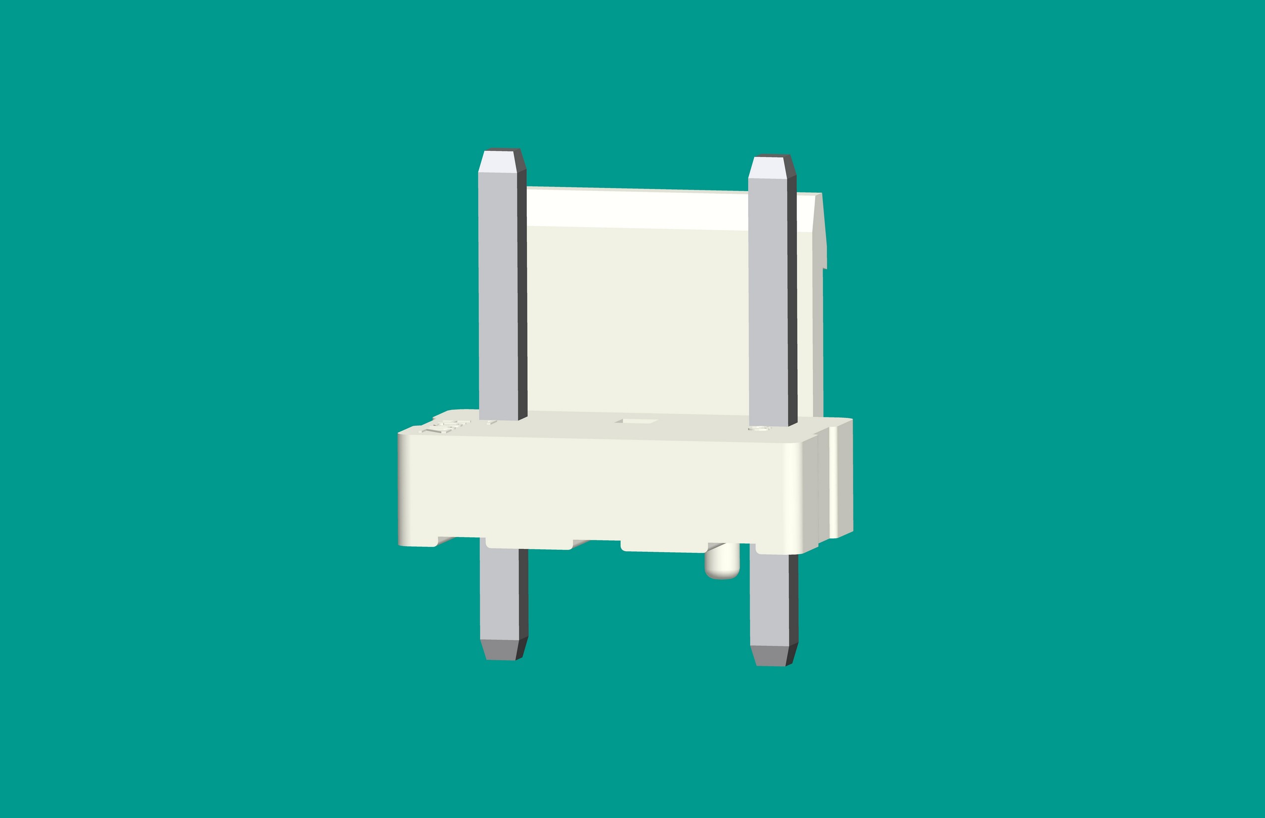 B2P3-VH-AM立式針座本色/(缺第2針)/高灼熱絲