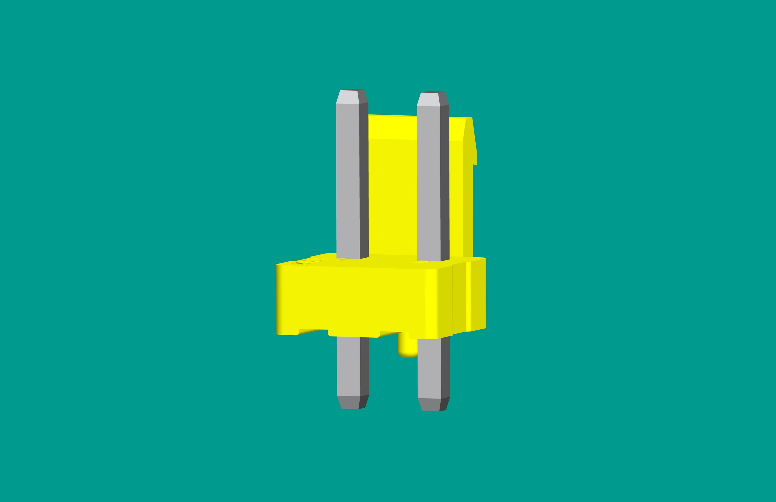 B2P-VH-AM立式針座 熒光黃/高灼熱絲