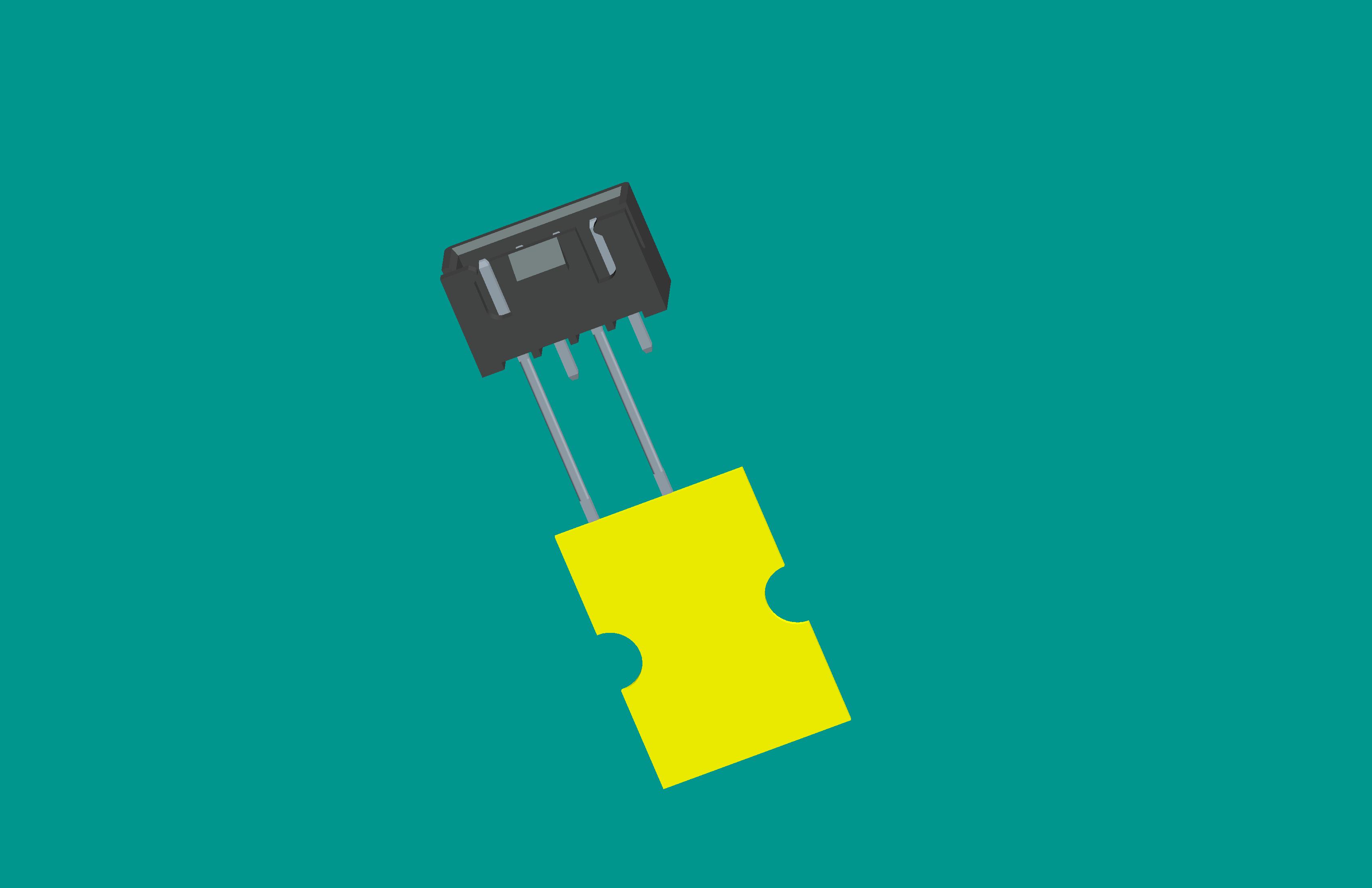 XH-4A(帶扣)立式針座黑色高灼熱絲/編帶(步距25.4，2、4長(zhǎng)針，反向,12mm短針外漏2.5)