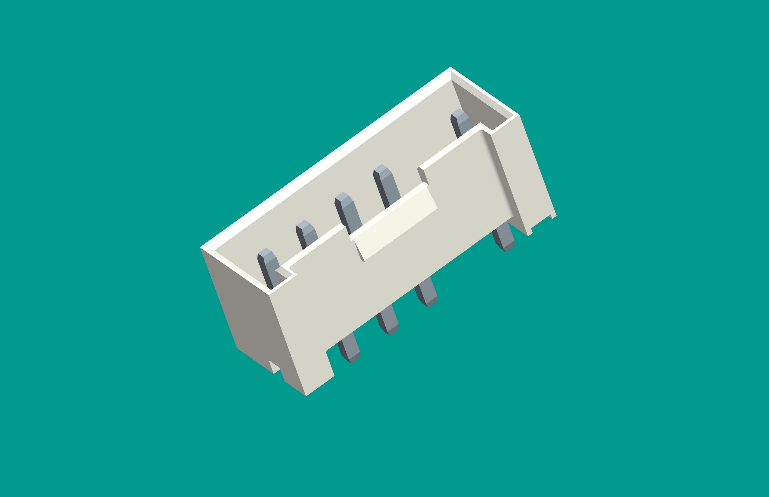 VH6A-1盒式(缺第二針)針座 -白色(普通PA66)