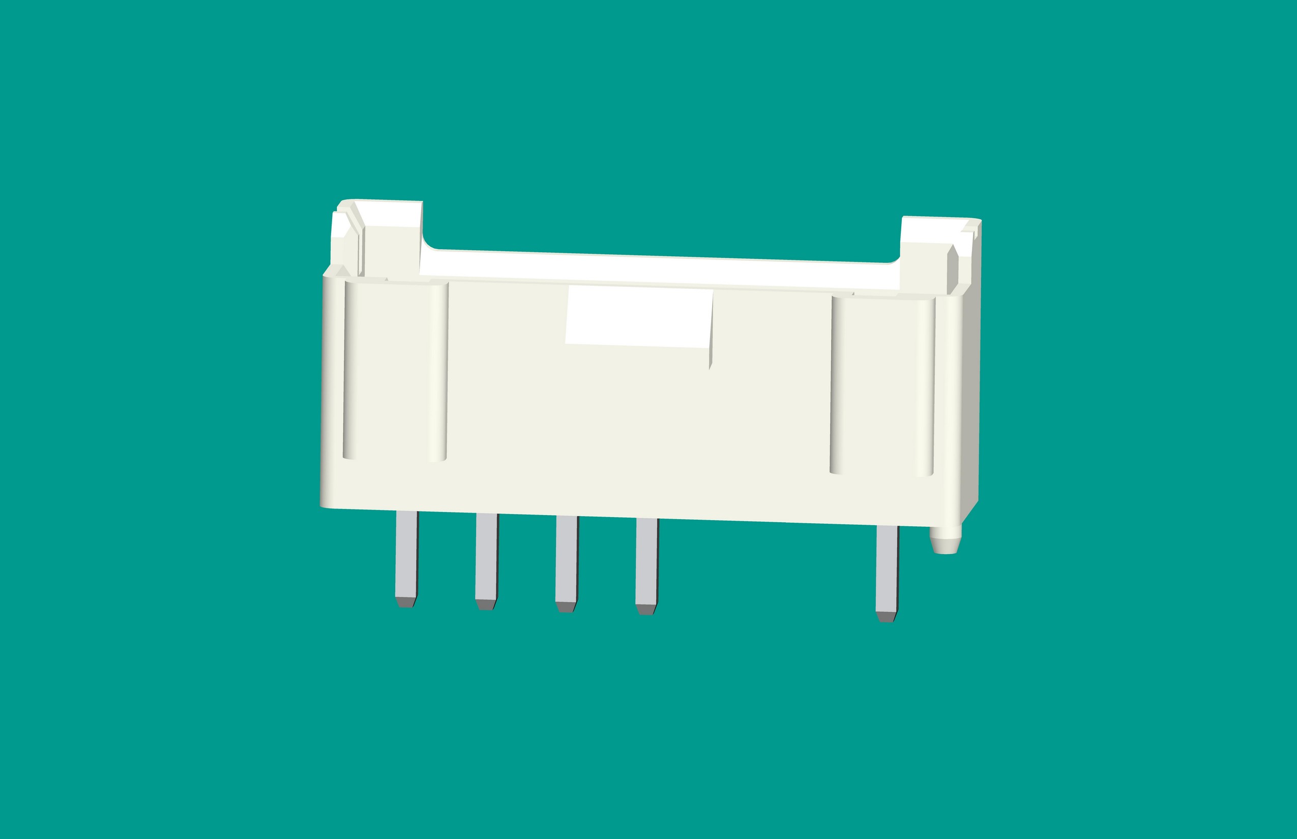 B7B-XH-K3（缺2、3針）立式針座本色/高灼熱絲