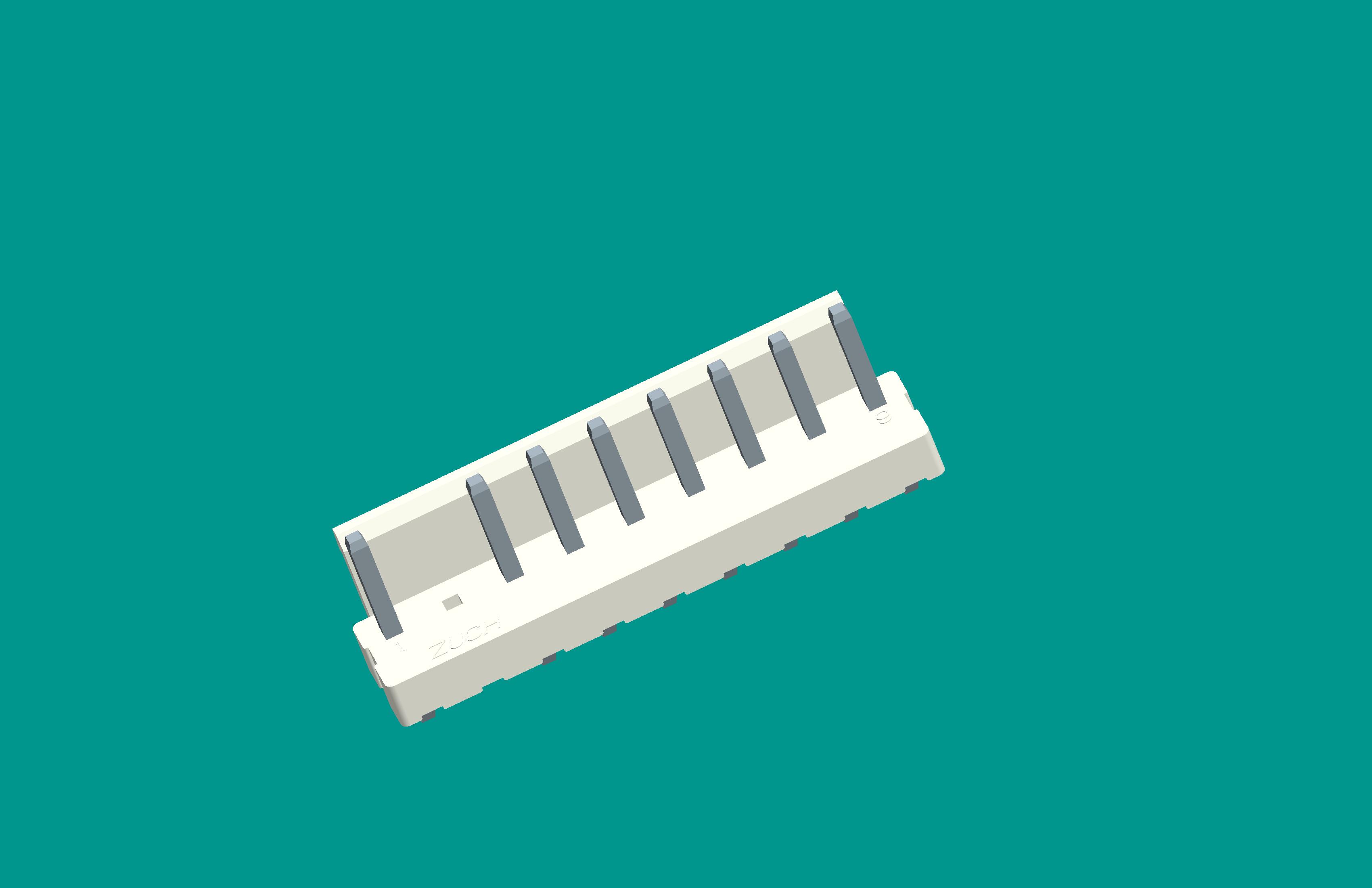 VH-9A8（半包，白色普通PA66）（缺第2針）